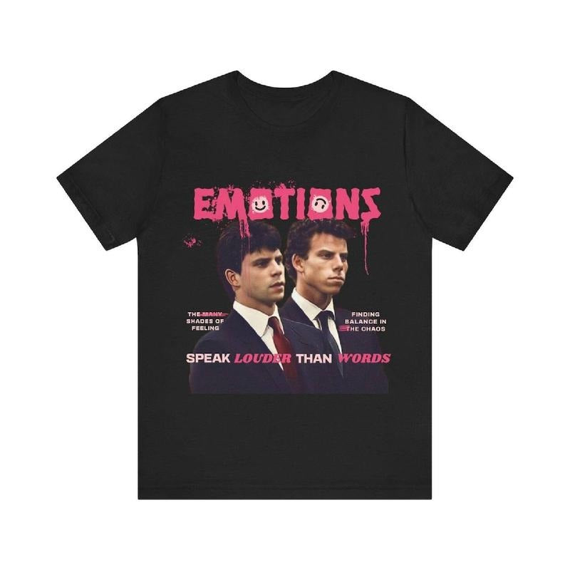 Emotions Vintage Shirt Vintage Menendez Brothers Shirt, 80s Erik And Lyle Tee, Hoodie, Sweatshirt | CiraTrend.com