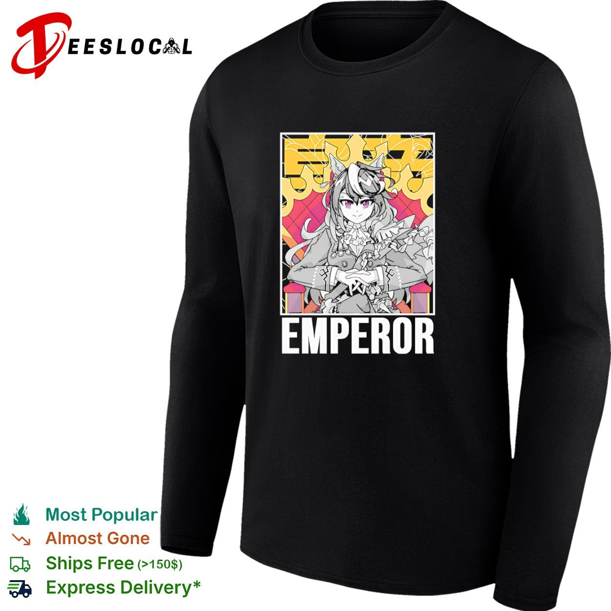 Emperor Symbol Umamusume Pretty Derby Special Week Anime shirt