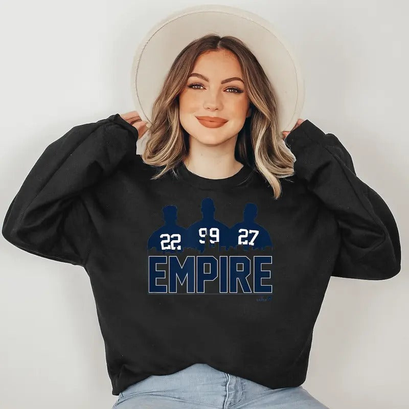 Empire_ Soto, Judge and Stanton - NY Baseball Sweatshirt T-Shirts, Hoodie | CiraTrend.com