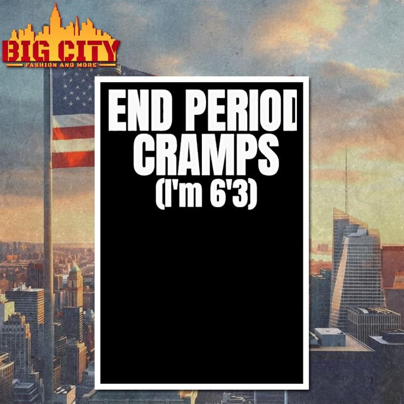End Period Cramps Im 63 Christmas Shirt