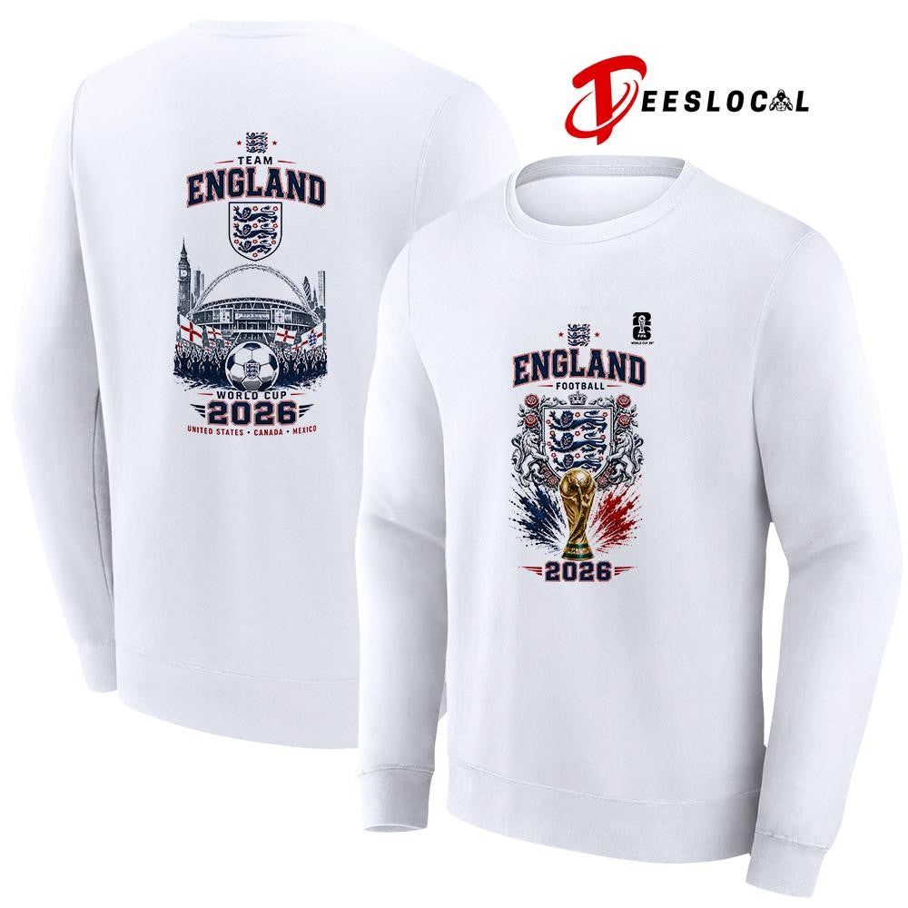 England World Cup trophy graphic shirt