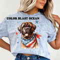 English Mastiff Patriotic Dog Shirt ~ Unisex Apparel Relaxed Fit Printed In The USA Clothing Womenswear Casual Comfort...
