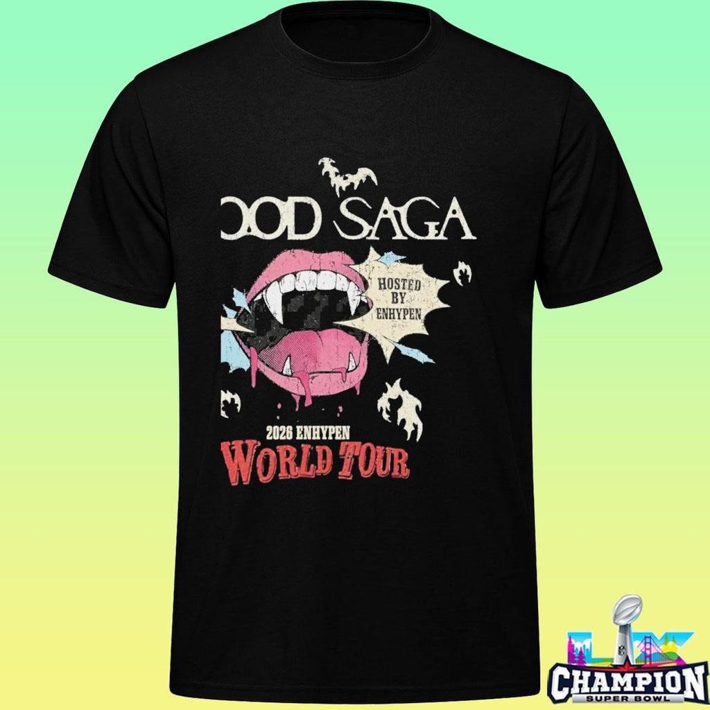 Enhypen Blood Saga World Tour Shirt