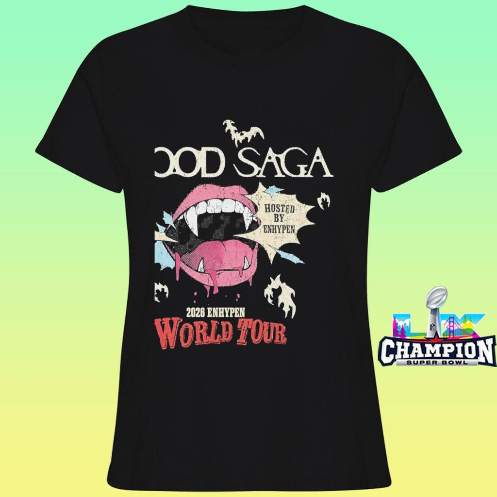 Enhypen Blood Saga World Tour Shirt