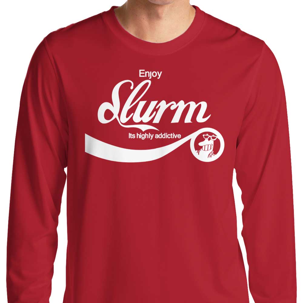 Enjoy Slurm - Long Sleeve T-Shirt Hoodie, Sweatshirt | CiraTrend.com (Image 1)
