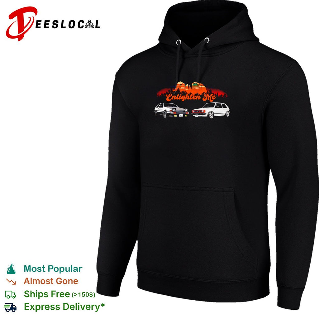 Enlighten me initial d vw gti car shirt