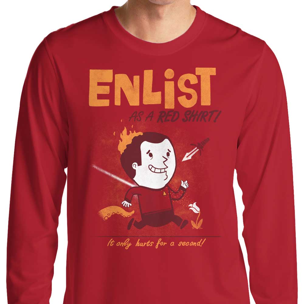Enlist! - Long Sleeve T-Shirt Hoodie, Sweatshirt | CiraTrend.com (Image 1)
