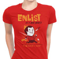 Enlist! - Women's Apparel T-Shirts, Hoodie, Sweatshirt | CiraTrend.com (Image 1)