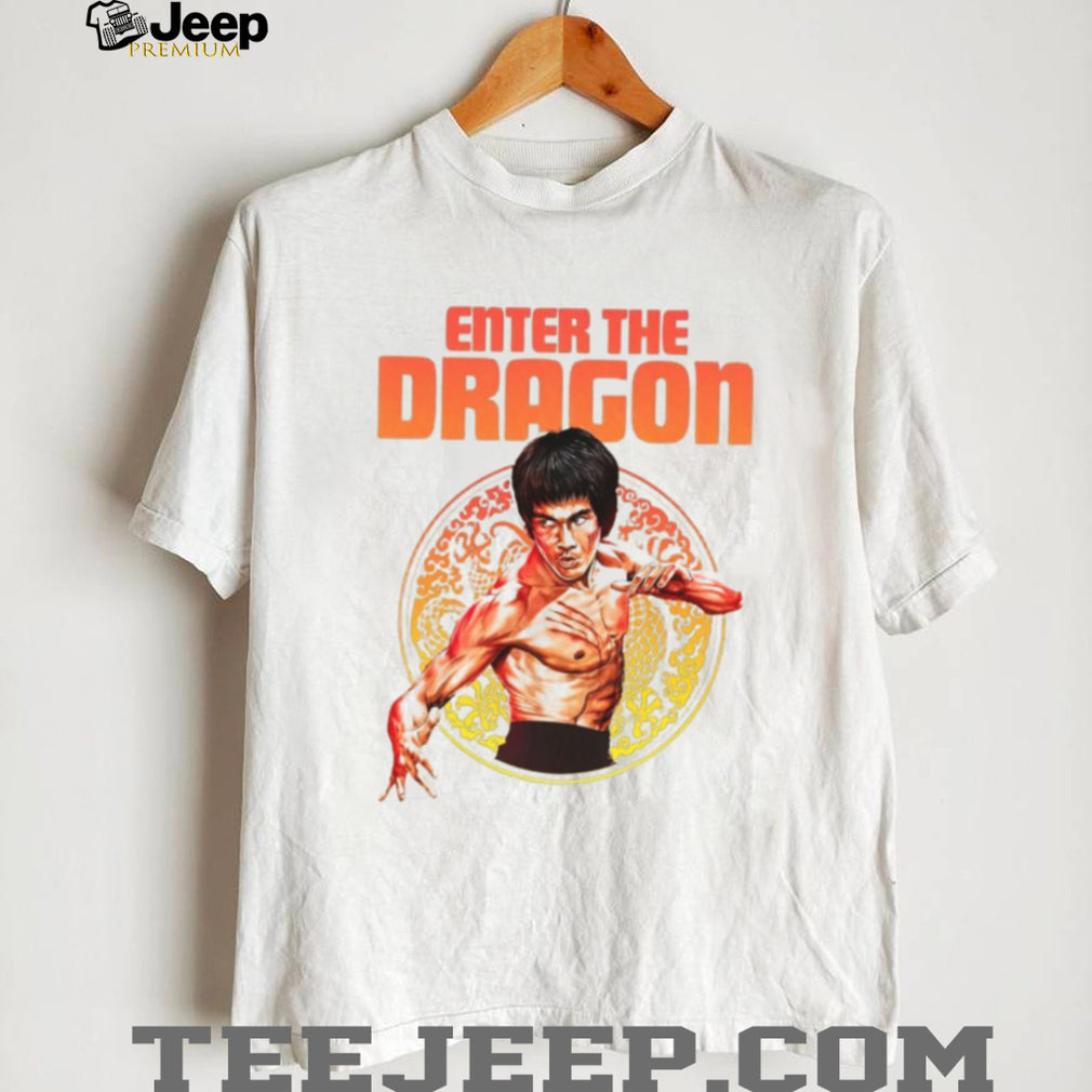 Enter The Dragon Bruce Lee Vintage Martial Arts Graphic T Shirt