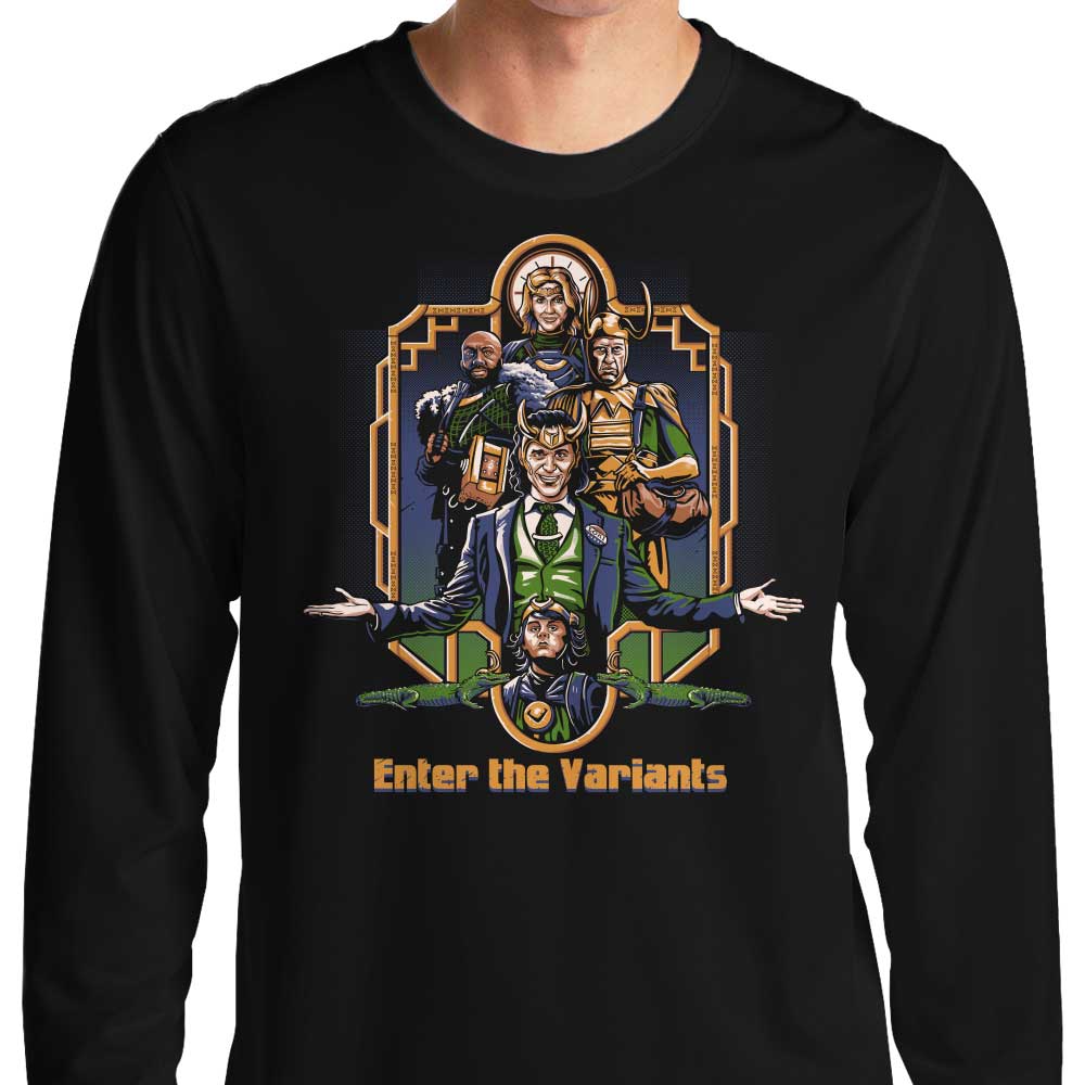 Enter the Variants - Long Sleeve T-Shirt Hoodie, Sweatshirt | CiraTrend.com (Image 1)