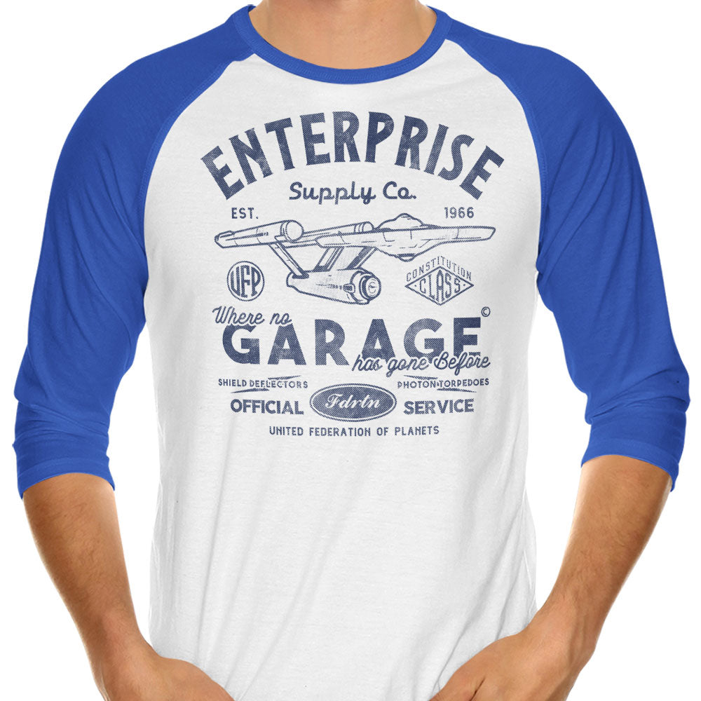 Enterprise Garage 3 4 Sleeve T-Shirts, Hoodie, Sweatshirt