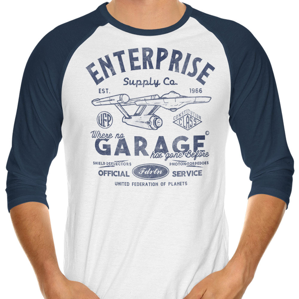 Enterprise Garage 3 4 Sleeve T-Shirts, Hoodie, Sweatshirt