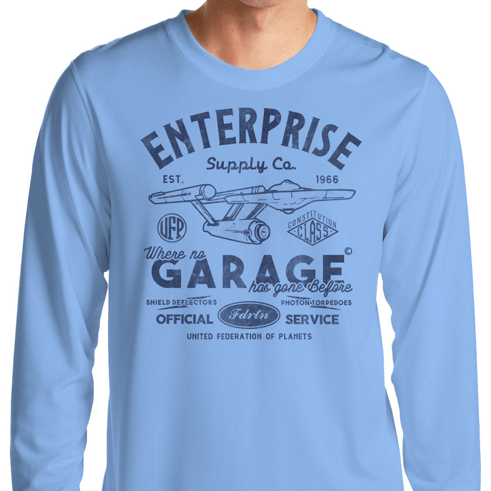 Enterprise Garage - Long Sleeve T-Shirt Hoodie, Sweatshirt | CiraTrend.com (Image 3)