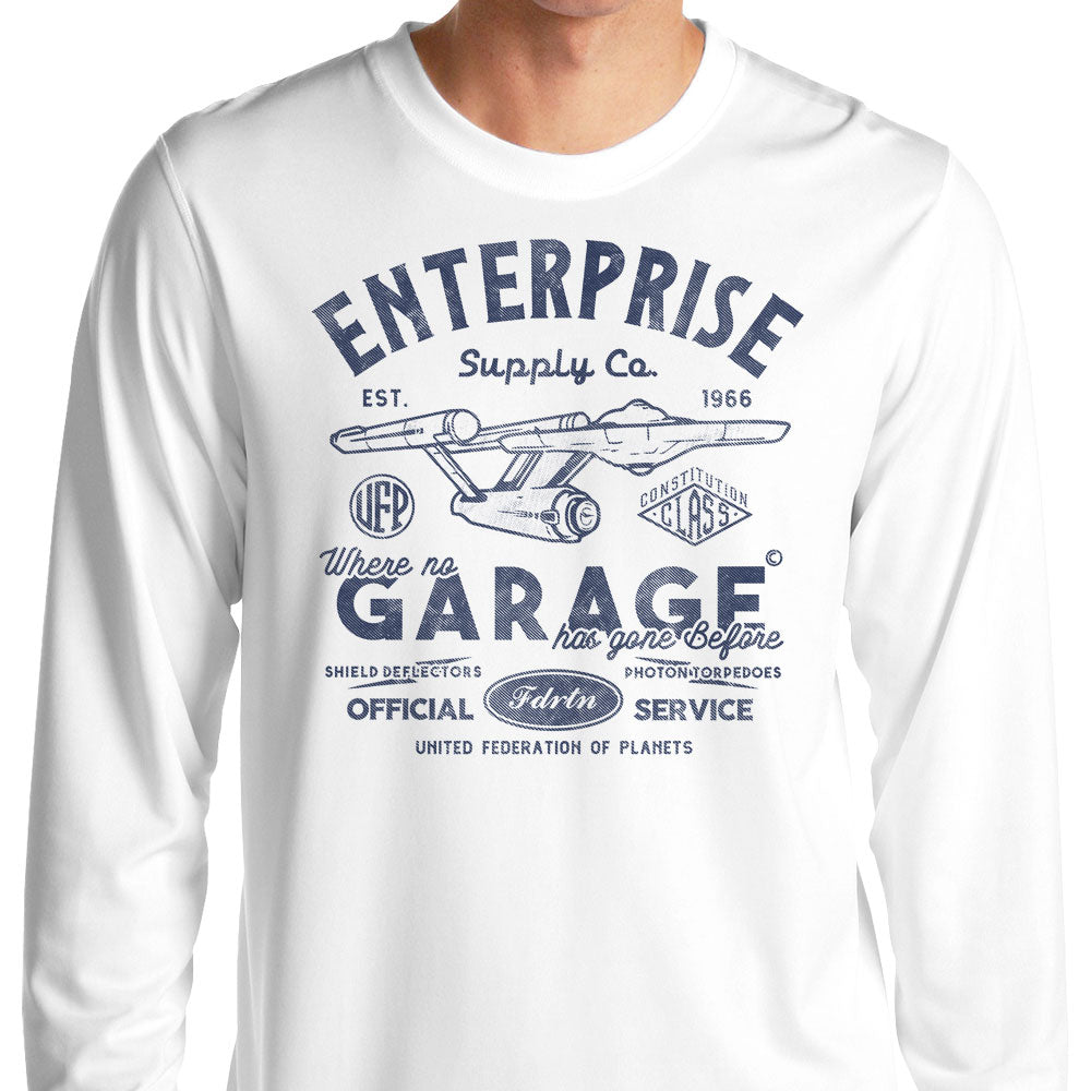Enterprise Garage - Long Sleeve T-Shirt Hoodie, Sweatshirt | CiraTrend.com (Image 1)