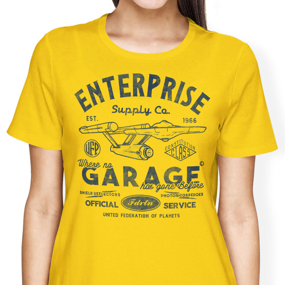 Enterprise Garage - Women's Apparel T-Shirts, Hoodie, Sweatshirt | CiraTrend.com (Image 1)