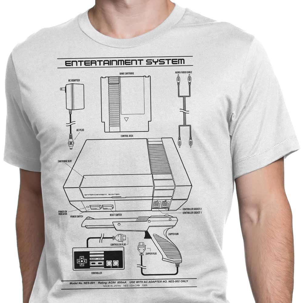 Entertainment System (Alt) - Men's Apparel T-Shirts, Hoodie, Sweatshirt | CiraTrend.com (Image 4)