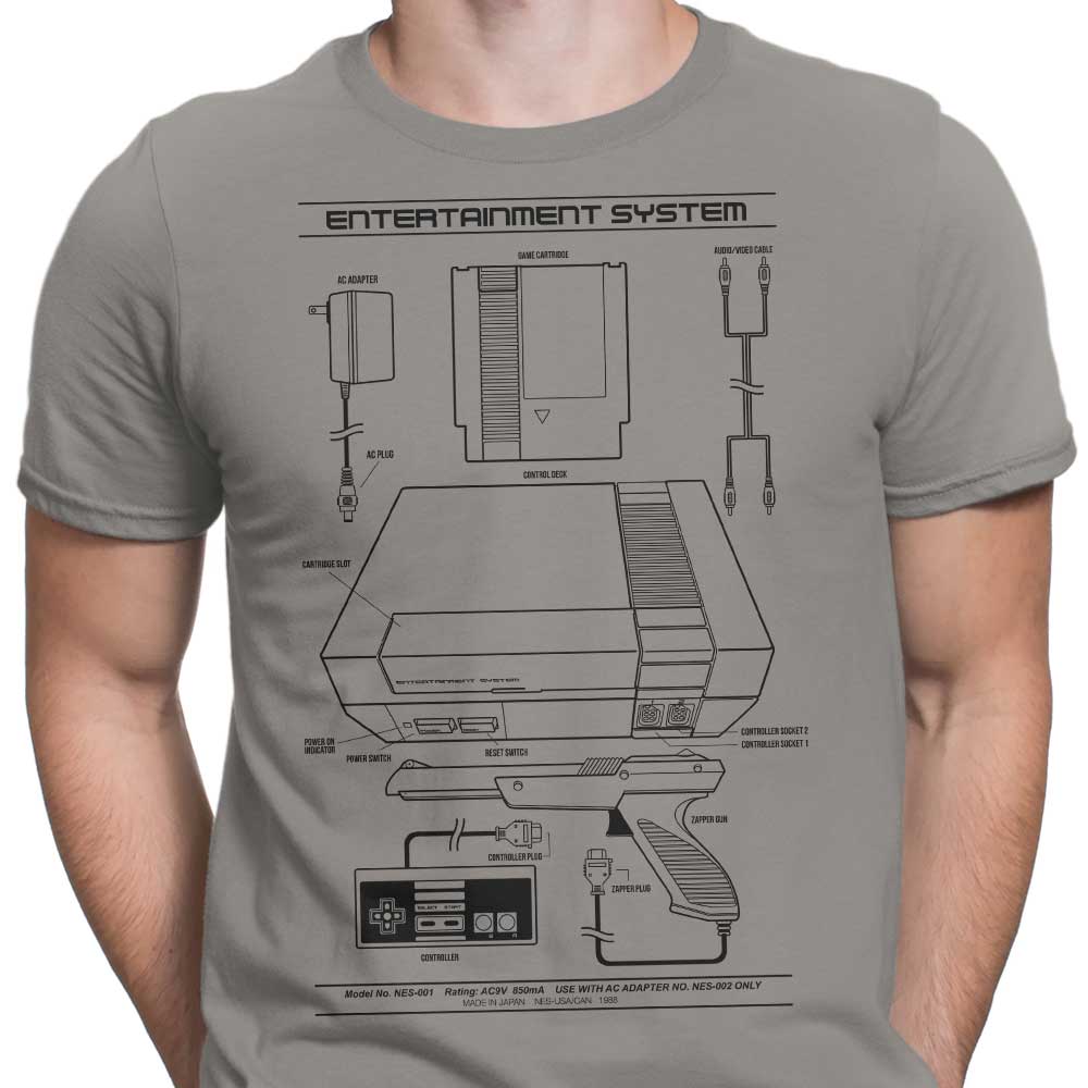 Entertainment System (Alt) - Men's Apparel T-Shirts, Hoodie, Sweatshirt | CiraTrend.com (Image 3)