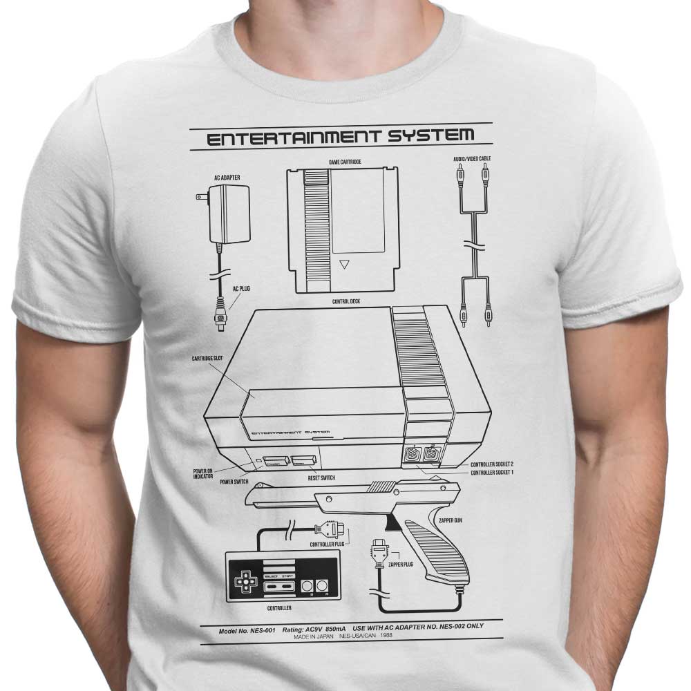 Entertainment System (Alt) - Men's Apparel T-Shirts, Hoodie, Sweatshirt | CiraTrend.com (Image 5)