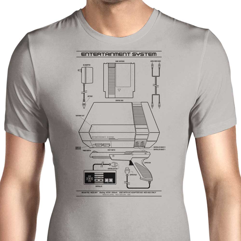 Entertainment System (Alt) - Men's Apparel T-Shirts, Hoodie, Sweatshirt | CiraTrend.com (Image 1)