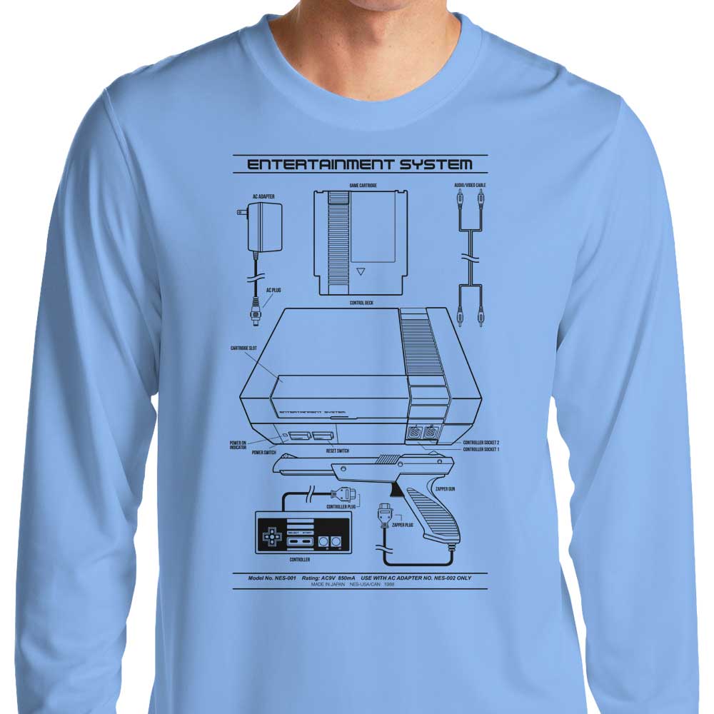 Entertainment System (Alt) - Long Sleeve T-Shirt Hoodie, Sweatshirt | CiraTrend.com (Image 4)