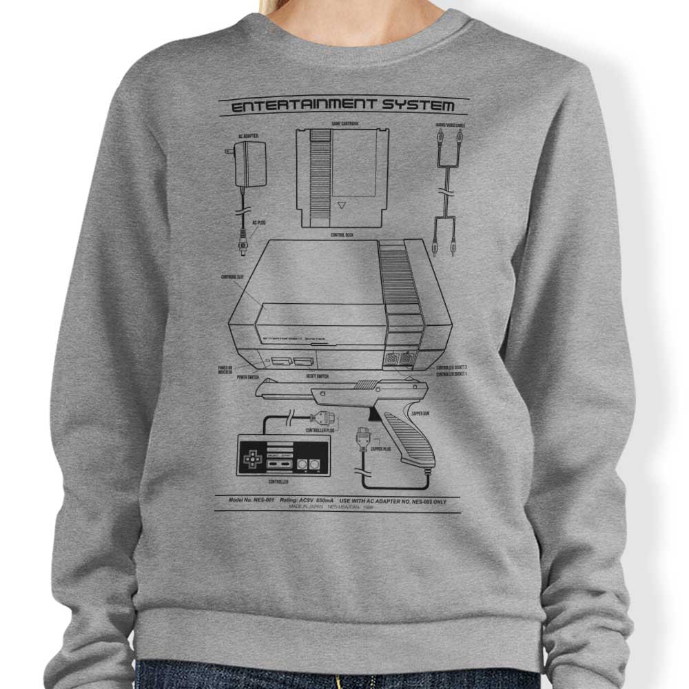 Entertainment System (Alt) - Sweatshirt T-Shirts, Hoodie | CiraTrend.com (Image 1)
