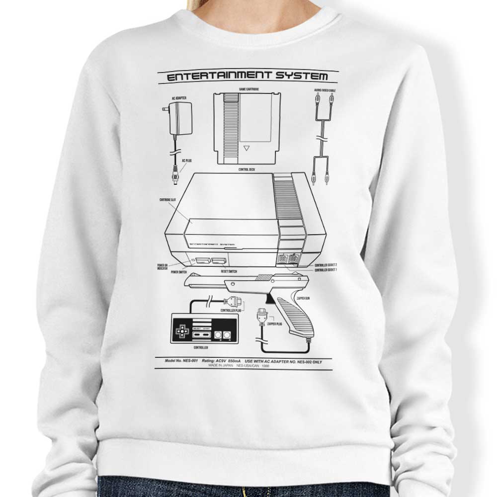 Entertainment System (Alt) - Sweatshirt T-Shirts, Hoodie | CiraTrend.com (Image 3)