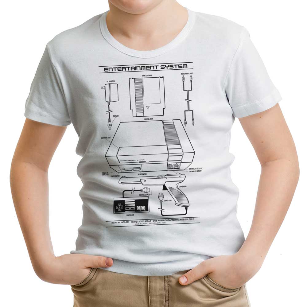Entertainment System (Alt) - Youth Apparel T-Shirts, Hoodie, Sweatshirt | CiraTrend.com (Image 3)