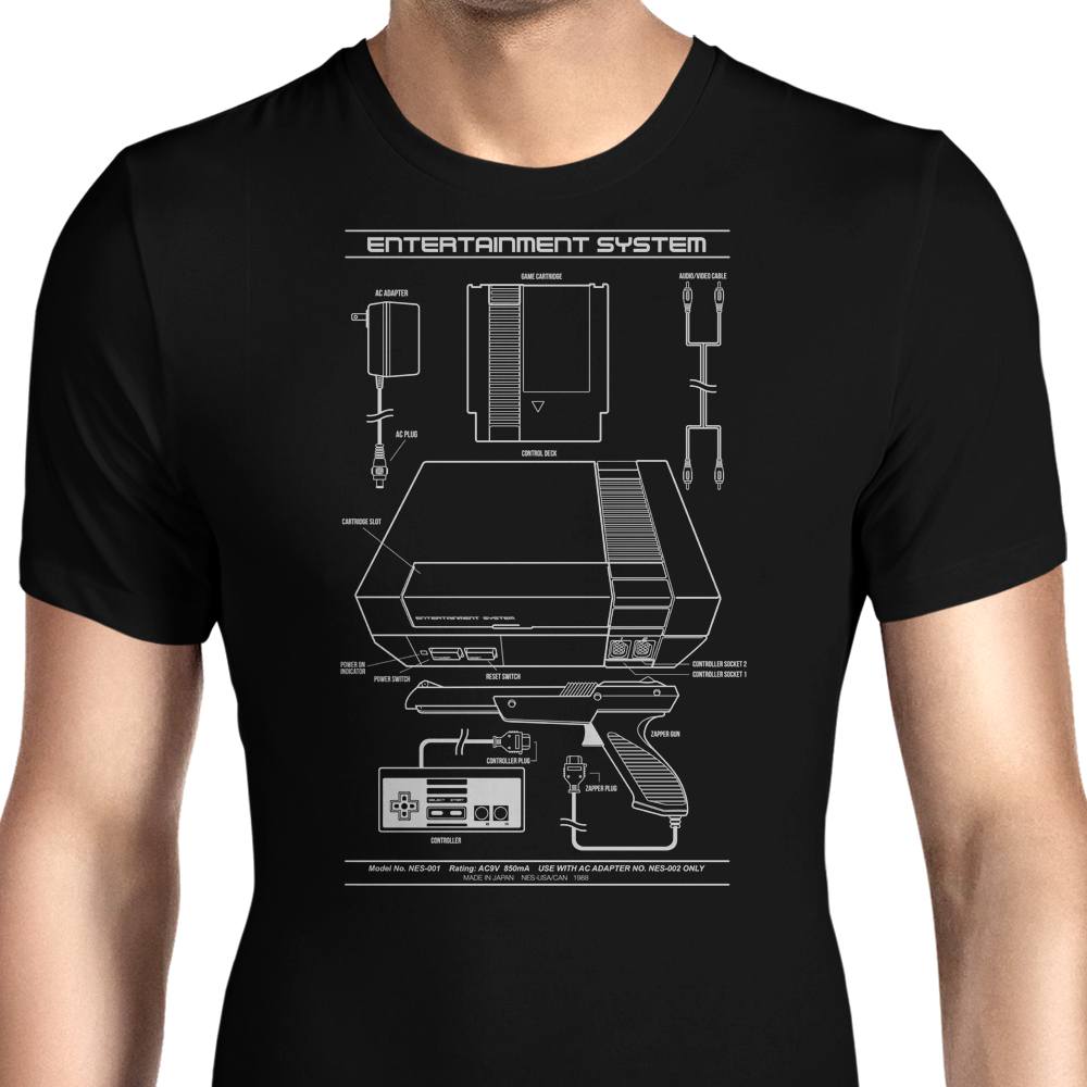 Entertainment System - Men's Apparel T-Shirts, Hoodie, Sweatshirt | CiraTrend.com (Image 1)