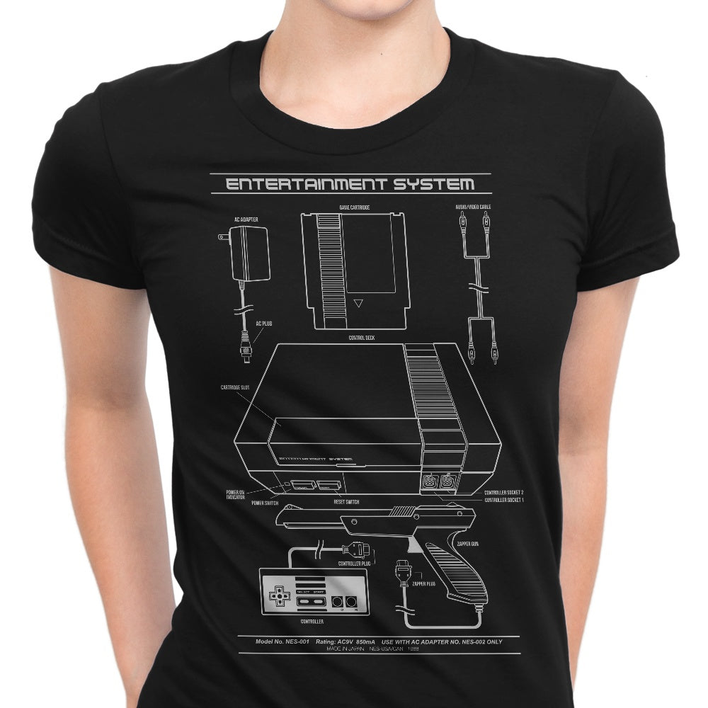 Entertainment System - Women's Apparel T-Shirts, Hoodie, Sweatshirt | CiraTrend.com (Image 1)