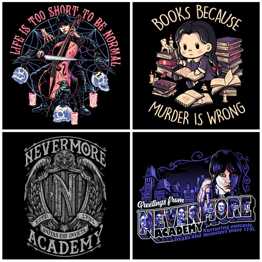 Entire Nevermore Collection - Apparel Collection T-Shirts, Hoodie, Sweatshirt | CiraTrend.com