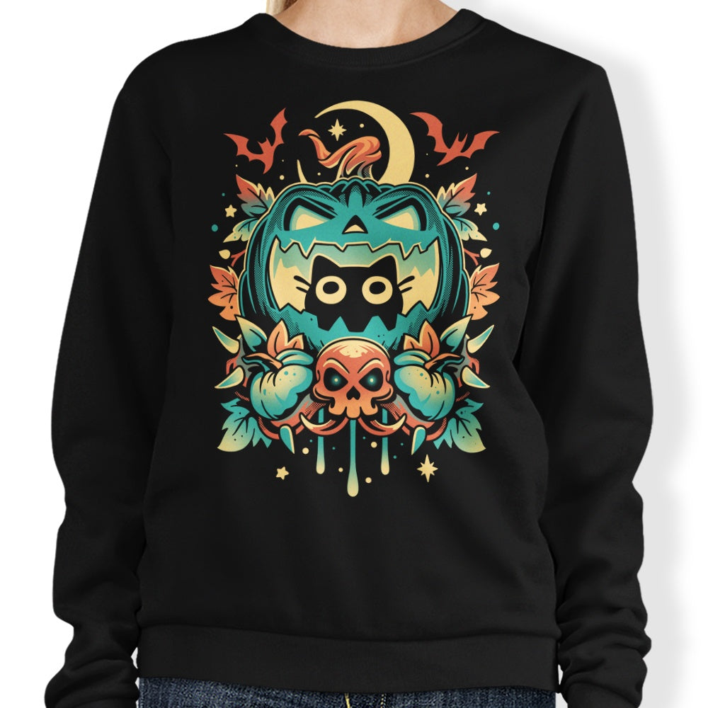 Episode 11: Halloween Cat - Sweatshirt T-Shirts, Hoodie | CiraTrend.com (Image 1)