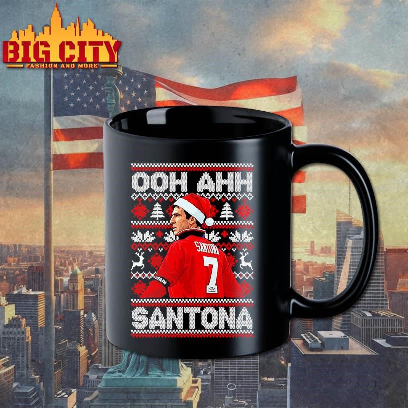 Eric Cantona Ooh Ahh Santona Ugly Christmas Shirt