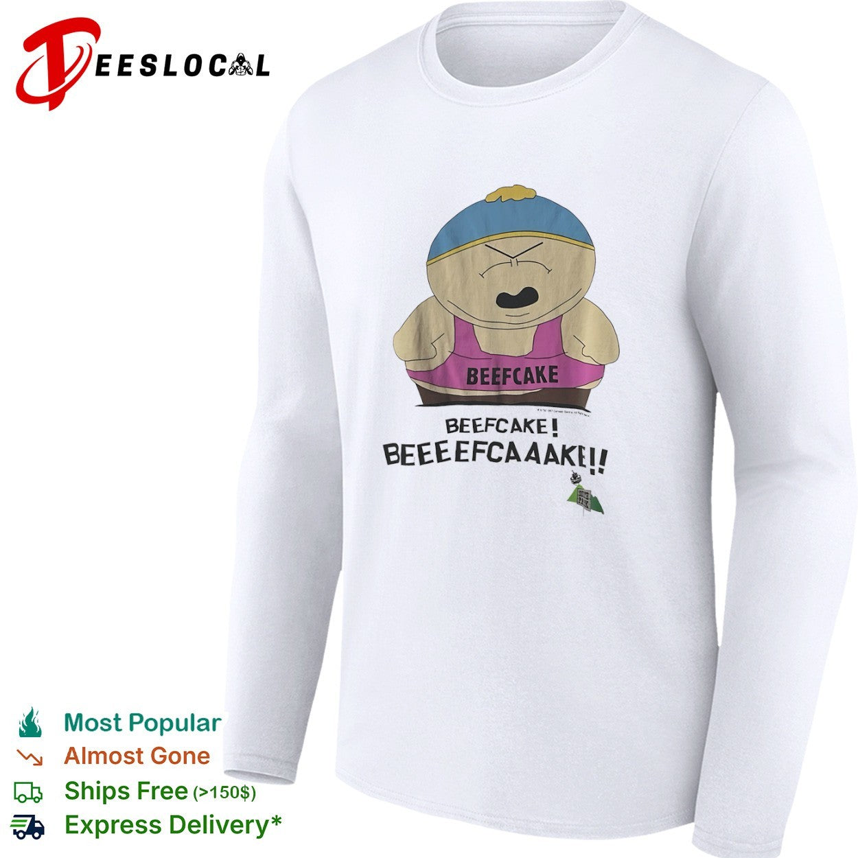Eric Cartman South Park Beefcake Beefcake Beeeefcaaake shirt