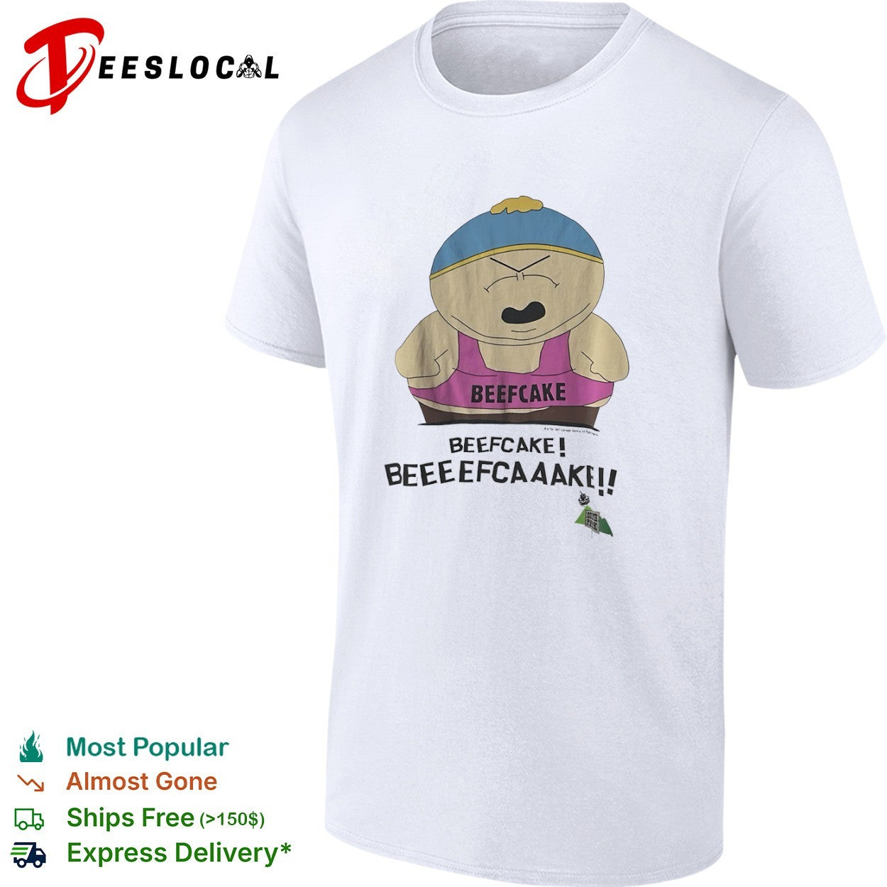 Eric Cartman South Park Beefcake Beefcake Beeeefcaaake shirt