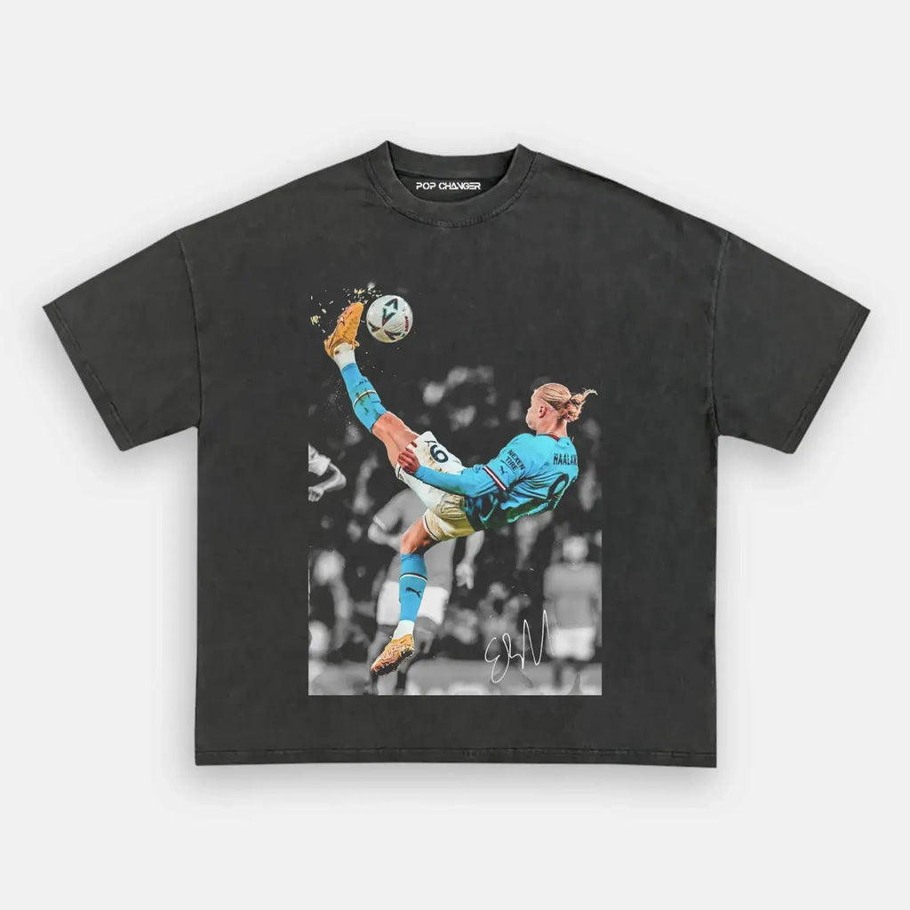 Erling Haaland Bicycle kick Tee Hoodie, Sweatshirt | CiraTrend.com (Image 4)