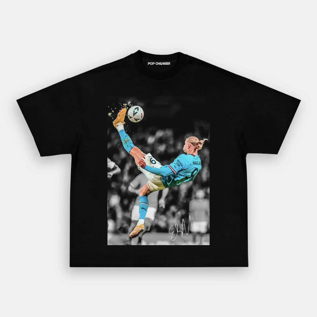 Erling Haaland Bicycle kick Tee Hoodie, Sweatshirt | CiraTrend.com (Image 5)