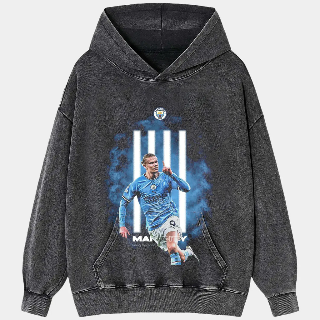 Erling Haaland Manchester City Tee Hoodie, Sweatshirt | CiraTrend.com (Image 2)