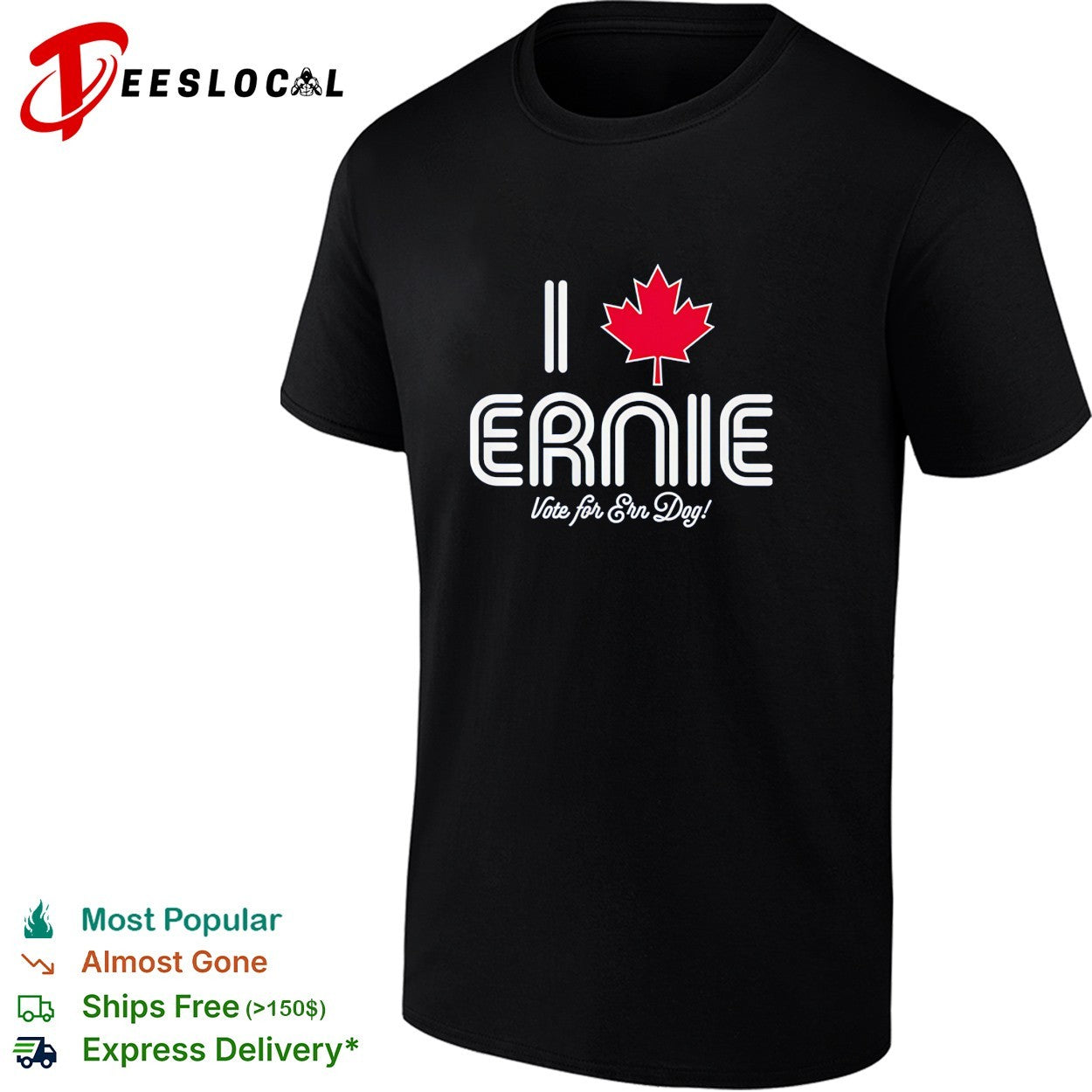 Ernie Clement Toronto Blue Jays Vote for Ern Dog Youth shirt