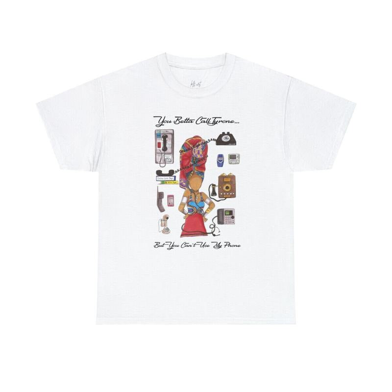 Erykah Badu Call Tyrone Illustration Unisex Graphic TShirt, graphic tees Hoodie, Sweatshirt | CiraTrend.com