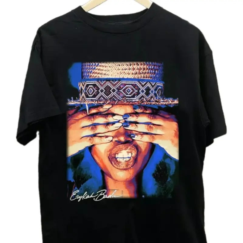 Erykah Badu Singer Graphic Unisex T-Shirt Cotton All Size Classic Clothing Hoodie, Sweatshirt | CiraTrend.com