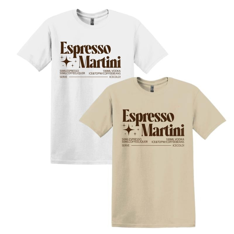 Espresso Martini Shirt, Cute Motivational Sweatshirt, T-Shirt, Hoodie | CiraTrend.com