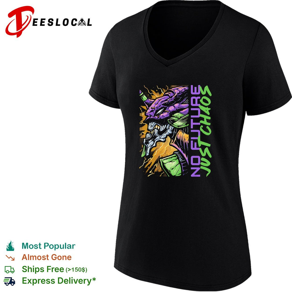 Eva-01 from Neon Genesis Evangelion No Future Just Chaos shirt