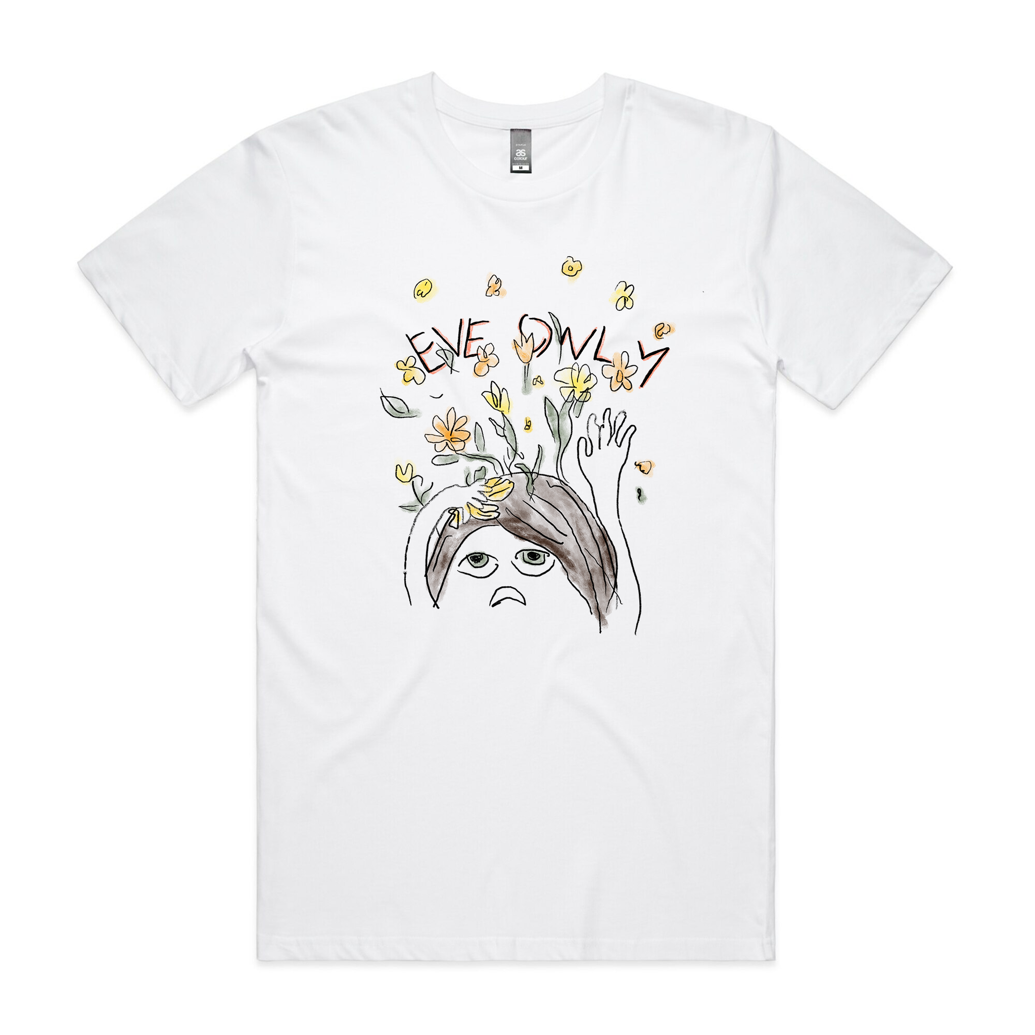 Eve Only Flower Thoughts Tee Hoodie, Sweatshirt | CiraTrend.com (Image 1)