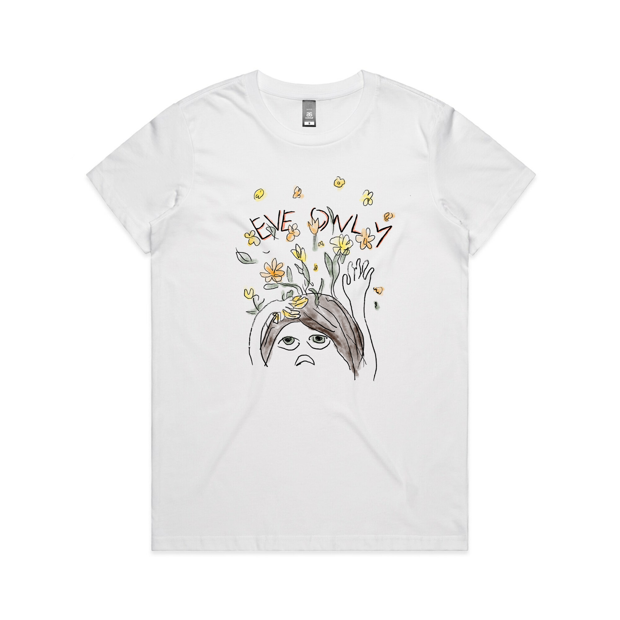 Eve Only Flower Thoughts Tee Hoodie, Sweatshirt | CiraTrend.com (Image 2)