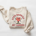 Even Baddies Get Saddies, Funny Mental Health Sweatshirt, Trendy Funny Shirt, Anxiety Crewneck, ADHD Shirt, Funny Gifts...