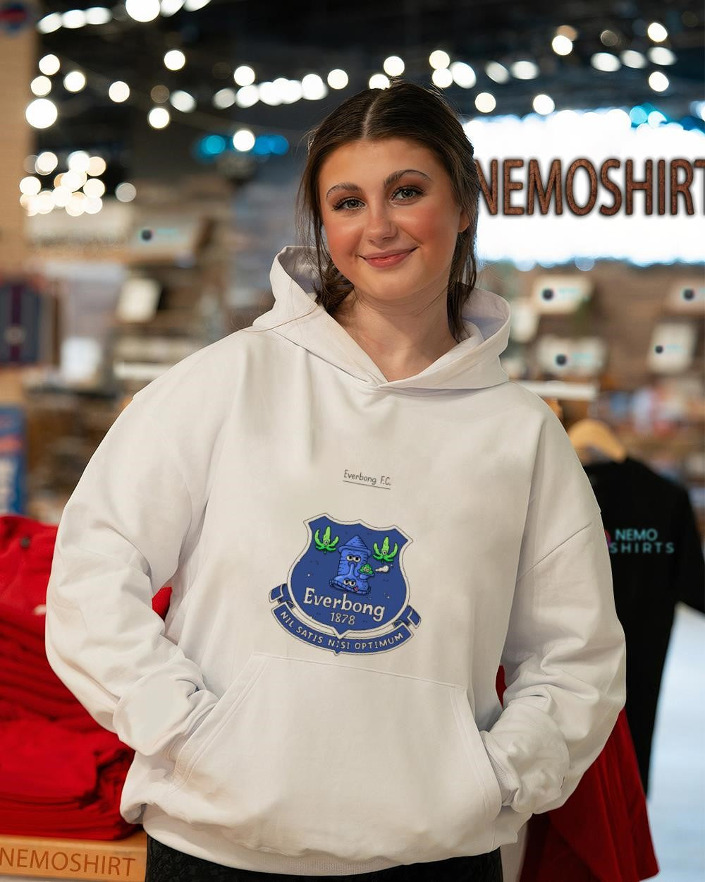 Everbong F.C. Nil satis nisi optimum 1878 cartoon shirt