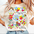 Everyone Communicates Differently Shirt, Autism Shirt Hoodie, Sweatshirt | CiraTrend.com