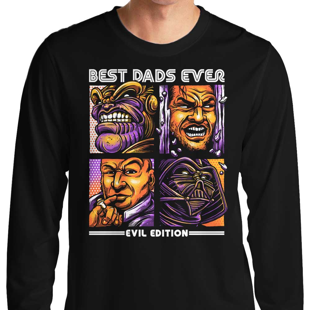 Evil Dad'S Long Sleeve T-Shirts, Hoodie, Sweatshirt