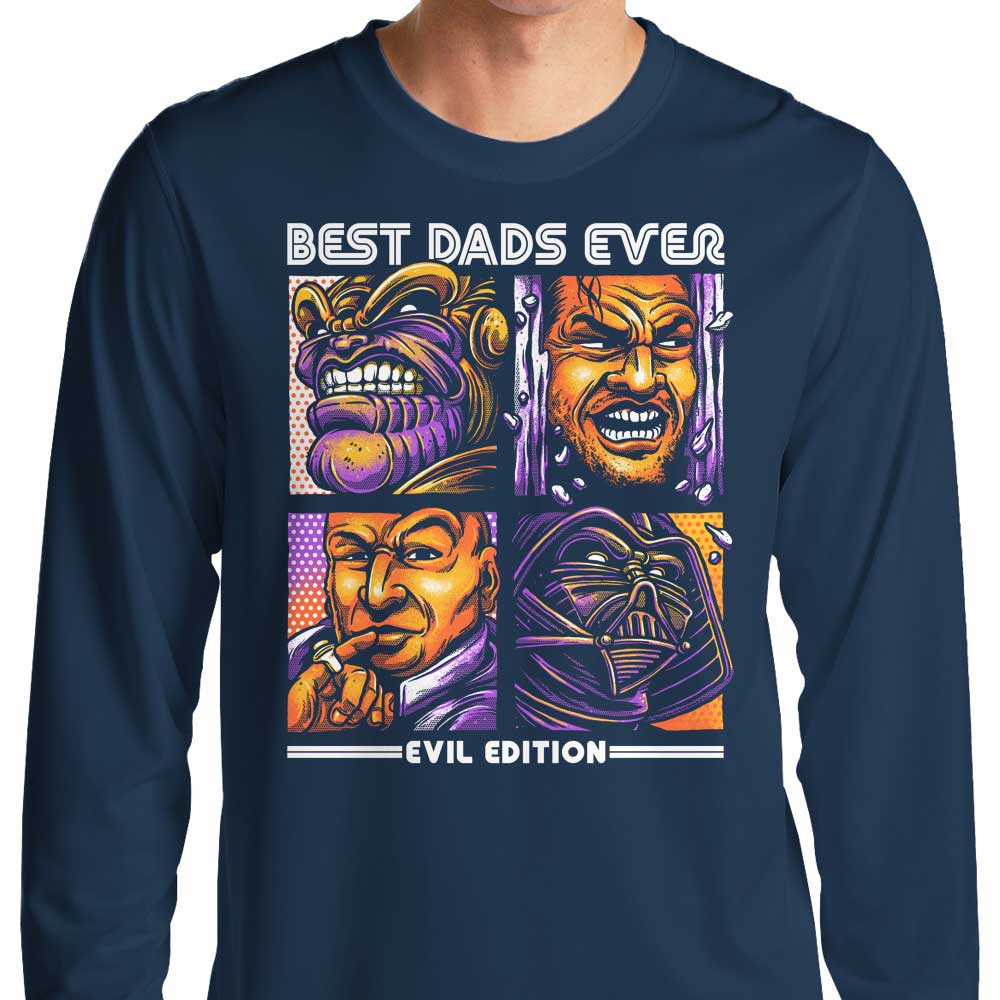 Evil Dad'S Long Sleeve T-Shirts, Hoodie, Sweatshirt