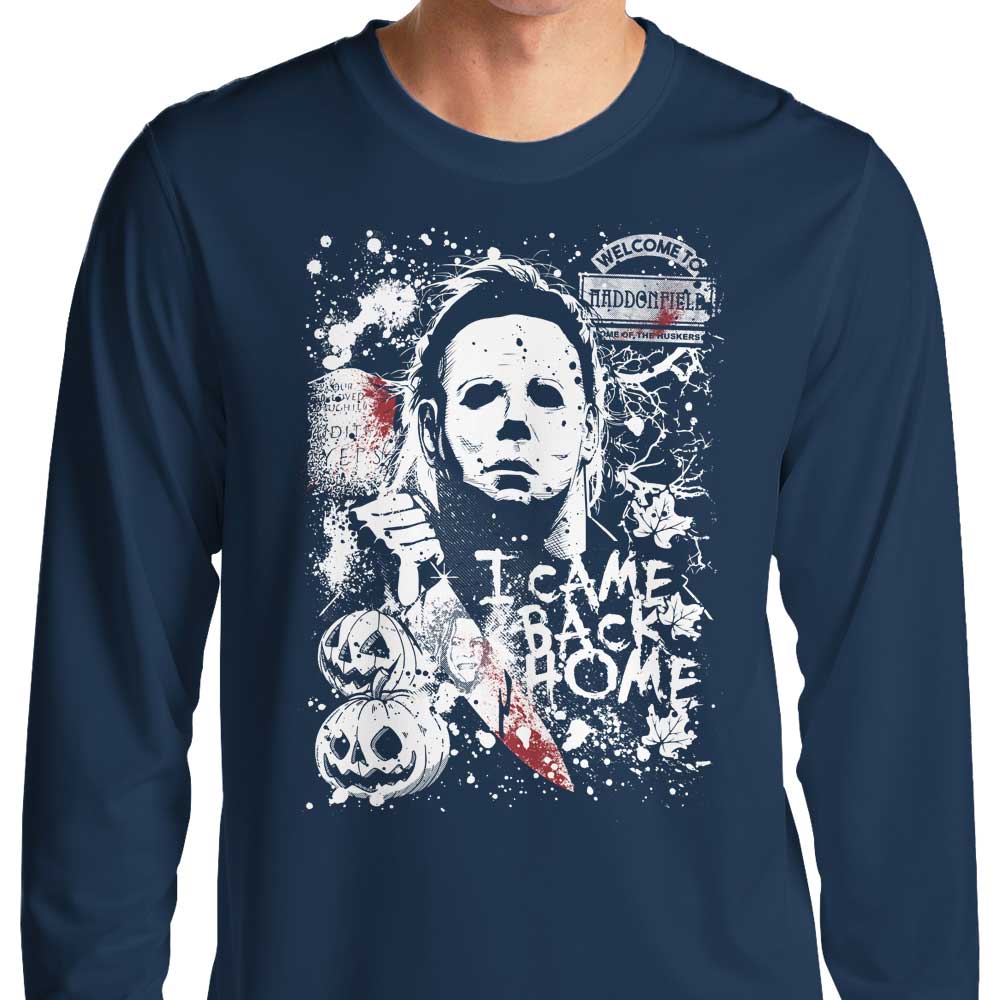 Evil in Haddonfield - Long Sleeve T-Shirt Hoodie, Sweatshirt | CiraTrend.com (Image 3)